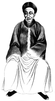Drawing of Ye Changchi