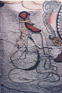 Illustration of Hachiman-Daibosatsu-Goengi from Shinto Shrine